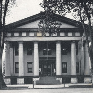 Courthouse with columns