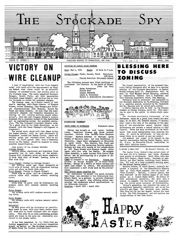 Stockade Spy April 1962 cover