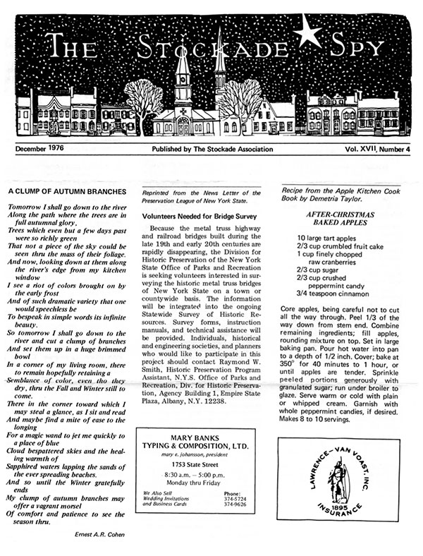 Stockade Spy December 1976 cover