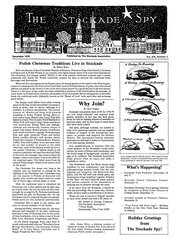 Stockade Spy December 1978 cover