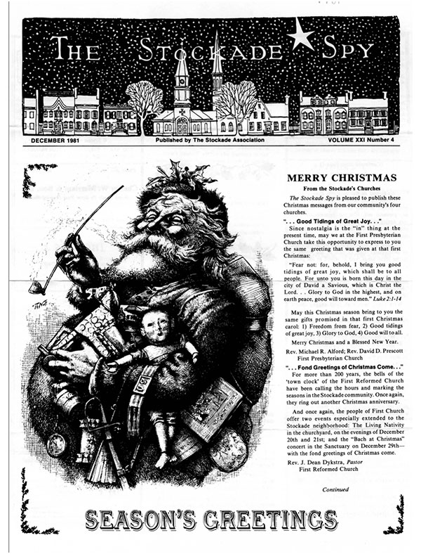 Stockade Spy December 1981 cover
