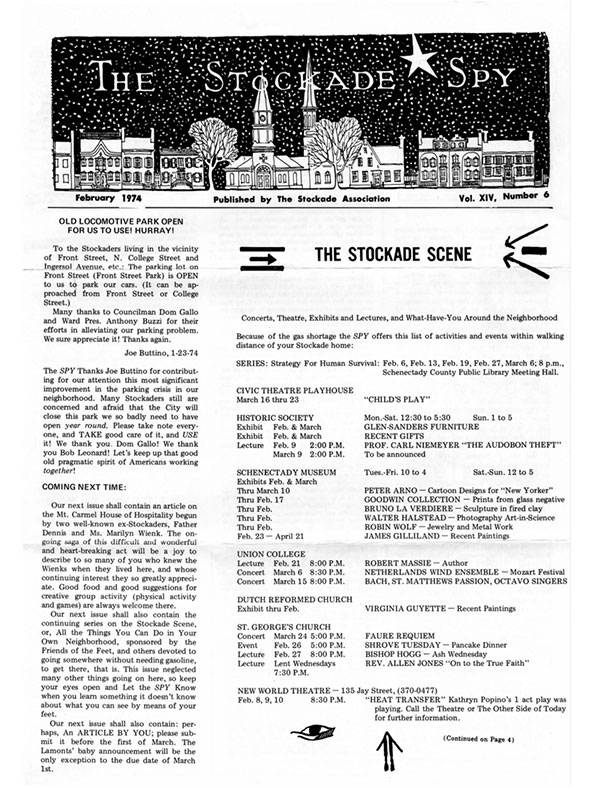 Stockade Spy February 1974 cover