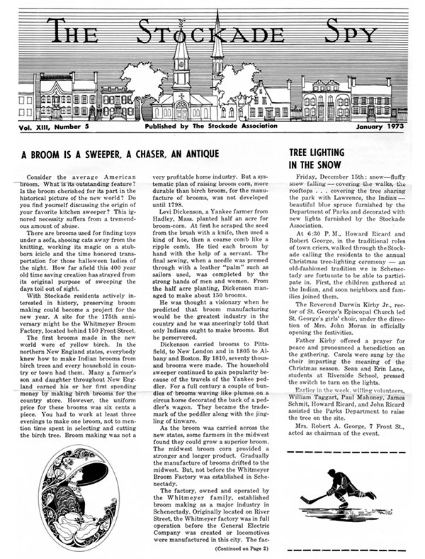 Stockade Spy January 1973 cover
