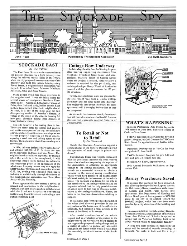 Stockade Spy June 1978 cover