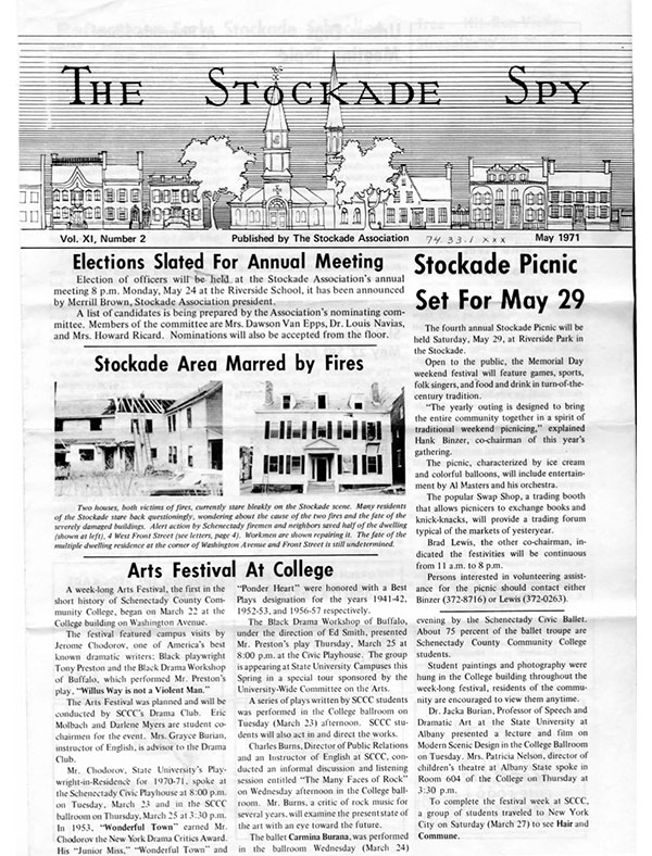 Stockade Spy May 1971 cover