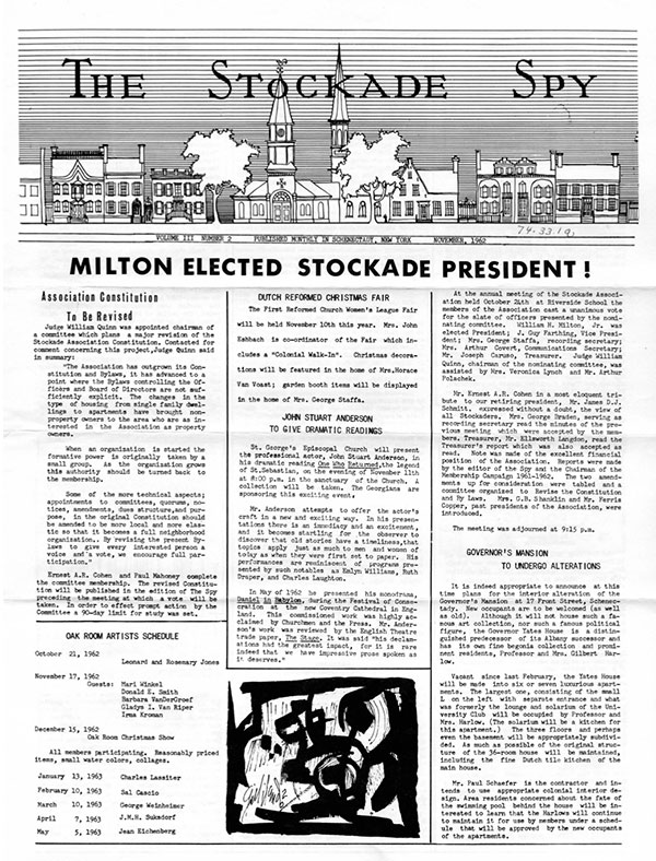 Stockade Spy November 1962 cover