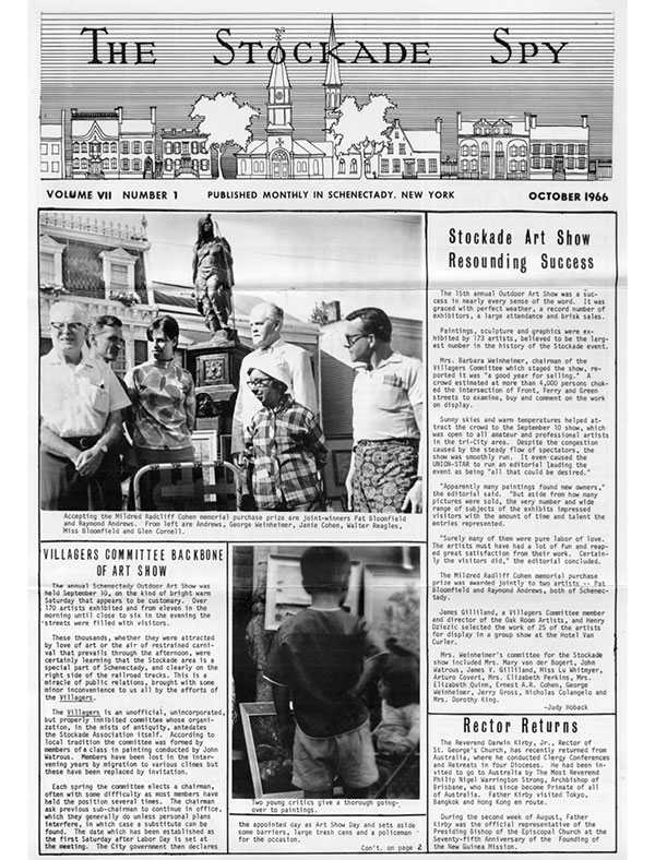 Stockade Spy October 1966 cover