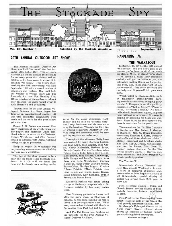Stockade Spy September 1971 cover