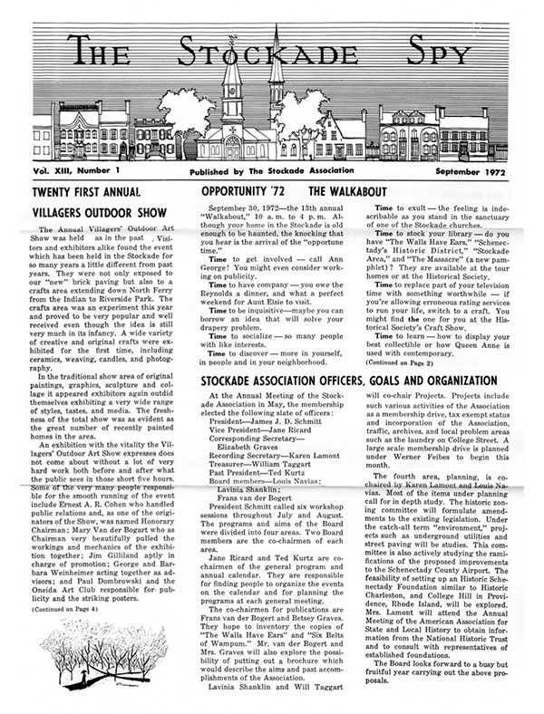 Stockade Spy September 1972 cover