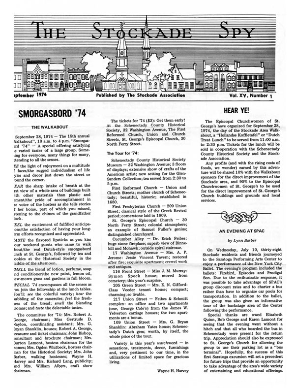 Stockade Spy September 1974 cover
