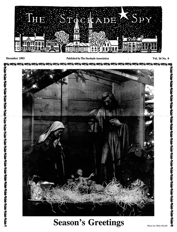 Stockade Spy December 1993 cover