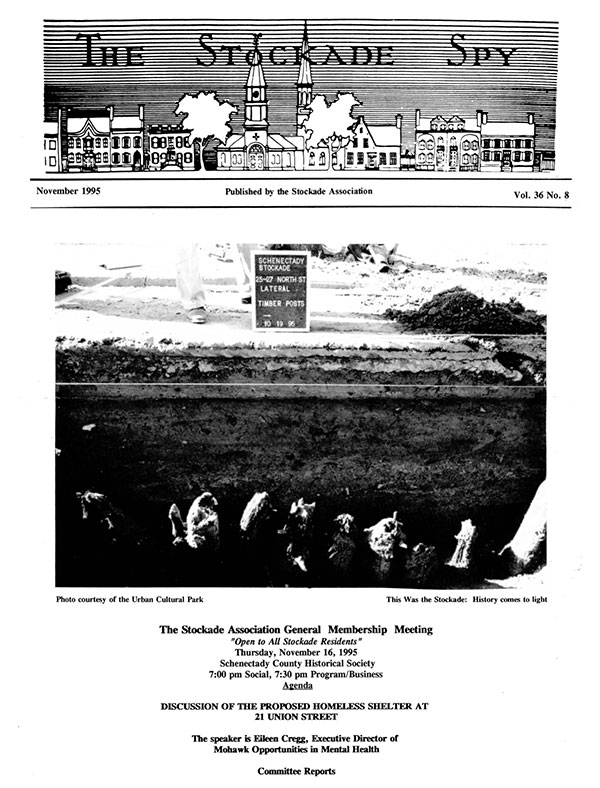 Stockade Spy November 1995 cover